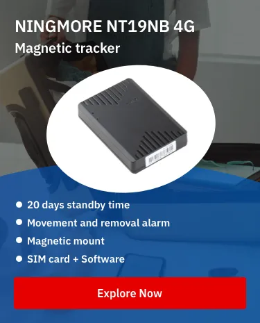 NINGMORE NT19NB-E 4g lte magnetic gps tracker